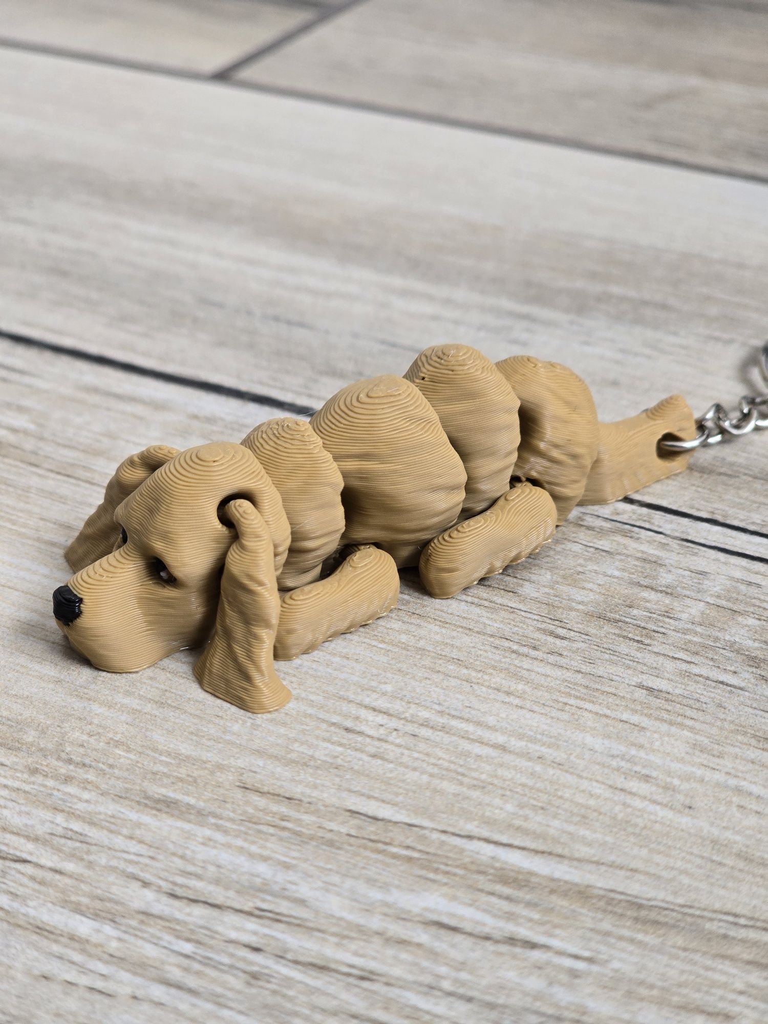 Piesek Cocker Spaniel Brelok 3d - Brelok Druk3d fidget Keychain