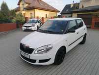 Skoda Fabia II lift z Niemiec OPŁACONY serwis KLIMA bez korozji SUPER STAN zobacz!