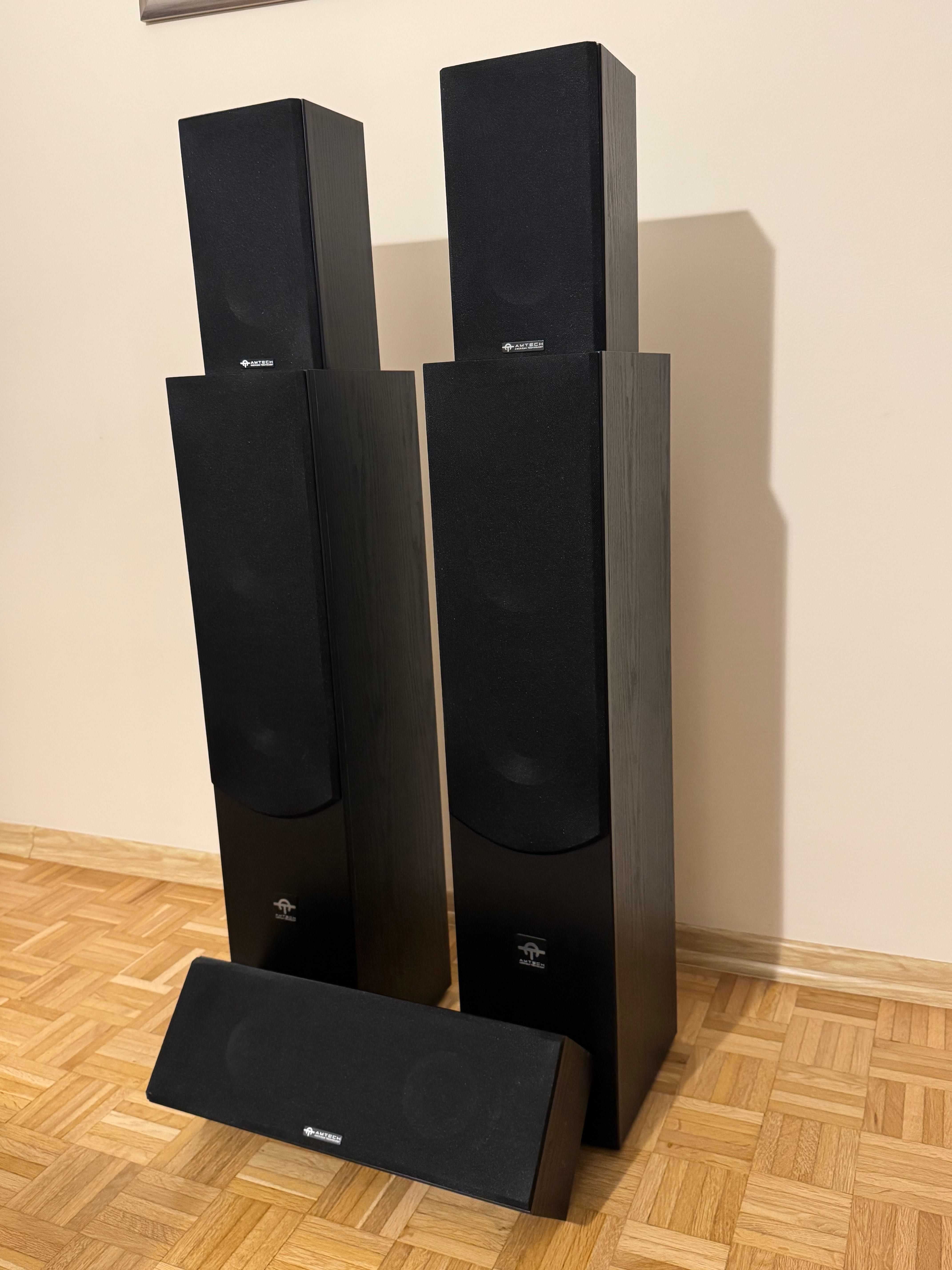 Głośniki AMTECH HTS-008 - głośniki kolumny kino domowe