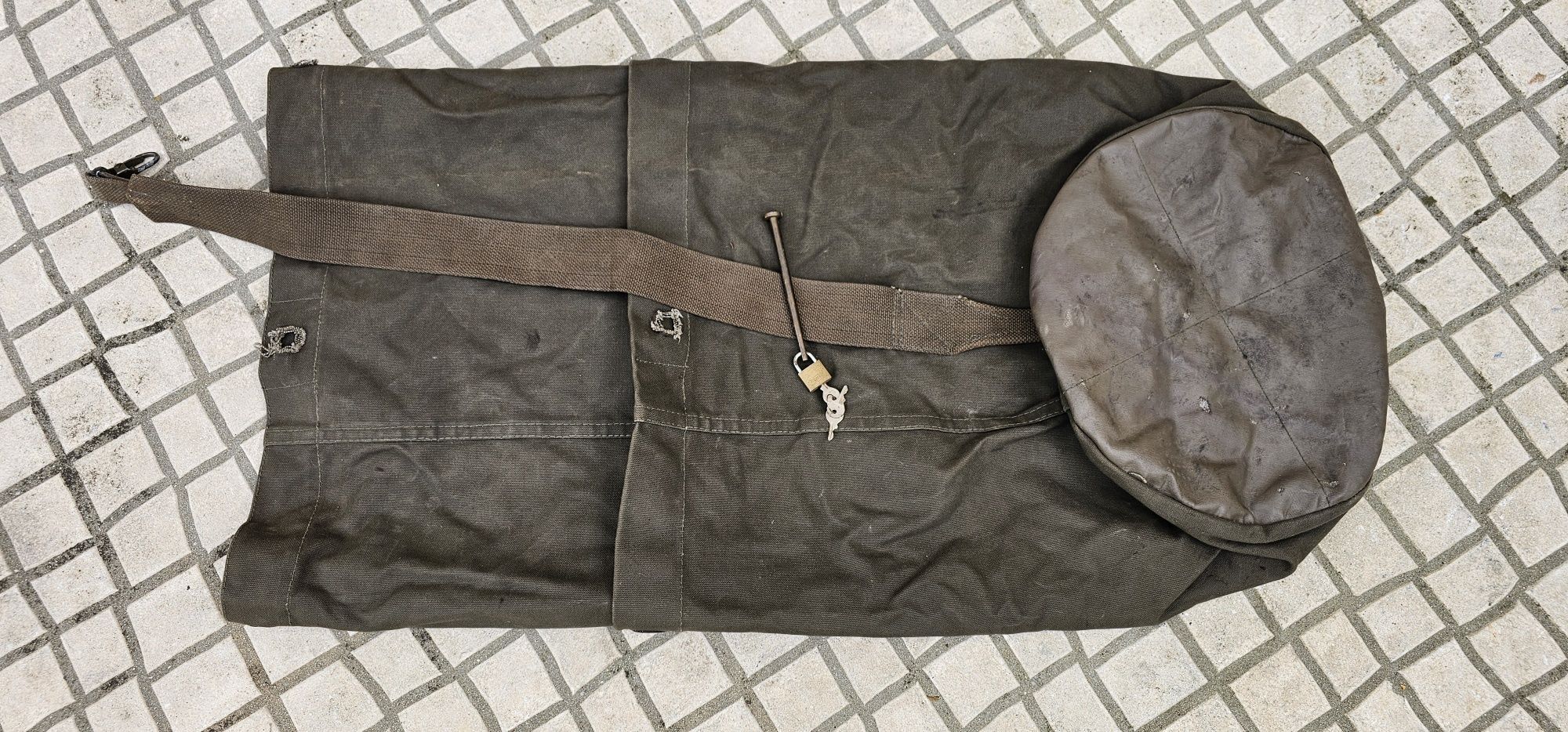 Sacos Chouriço Militares com fecho e cadeado