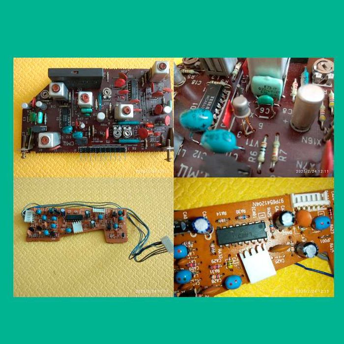 Продам плати електричні  з радіодеталями. Неліквиди. Афінаж.