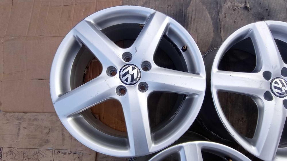 Бу диски литі r17 5*112 оригинальні Volkswagen Jetta Golf Touran Caddy