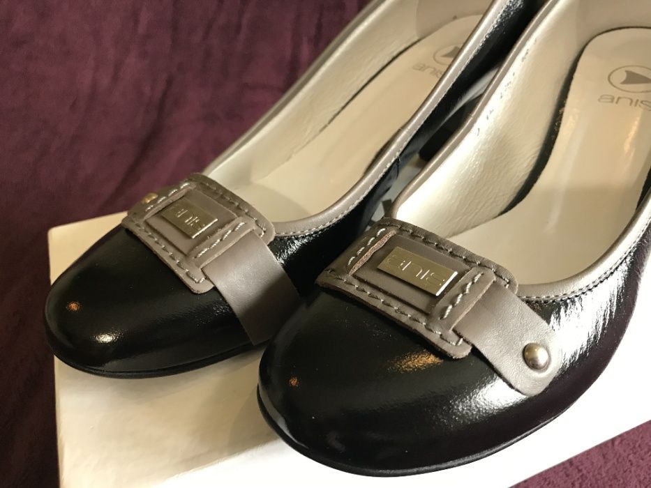 Piękne, eleganckie buty damskie, NOWE, rozm.38, kol. czarny