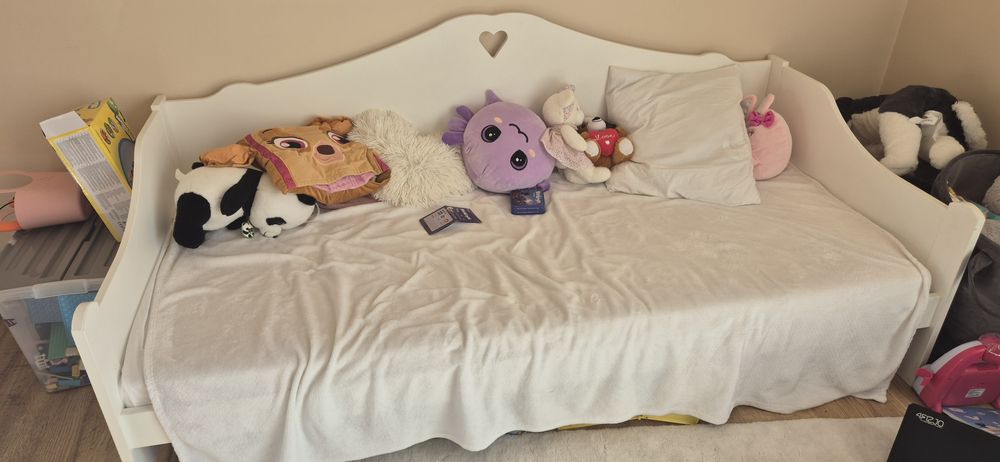 Lozko dzieciece biale