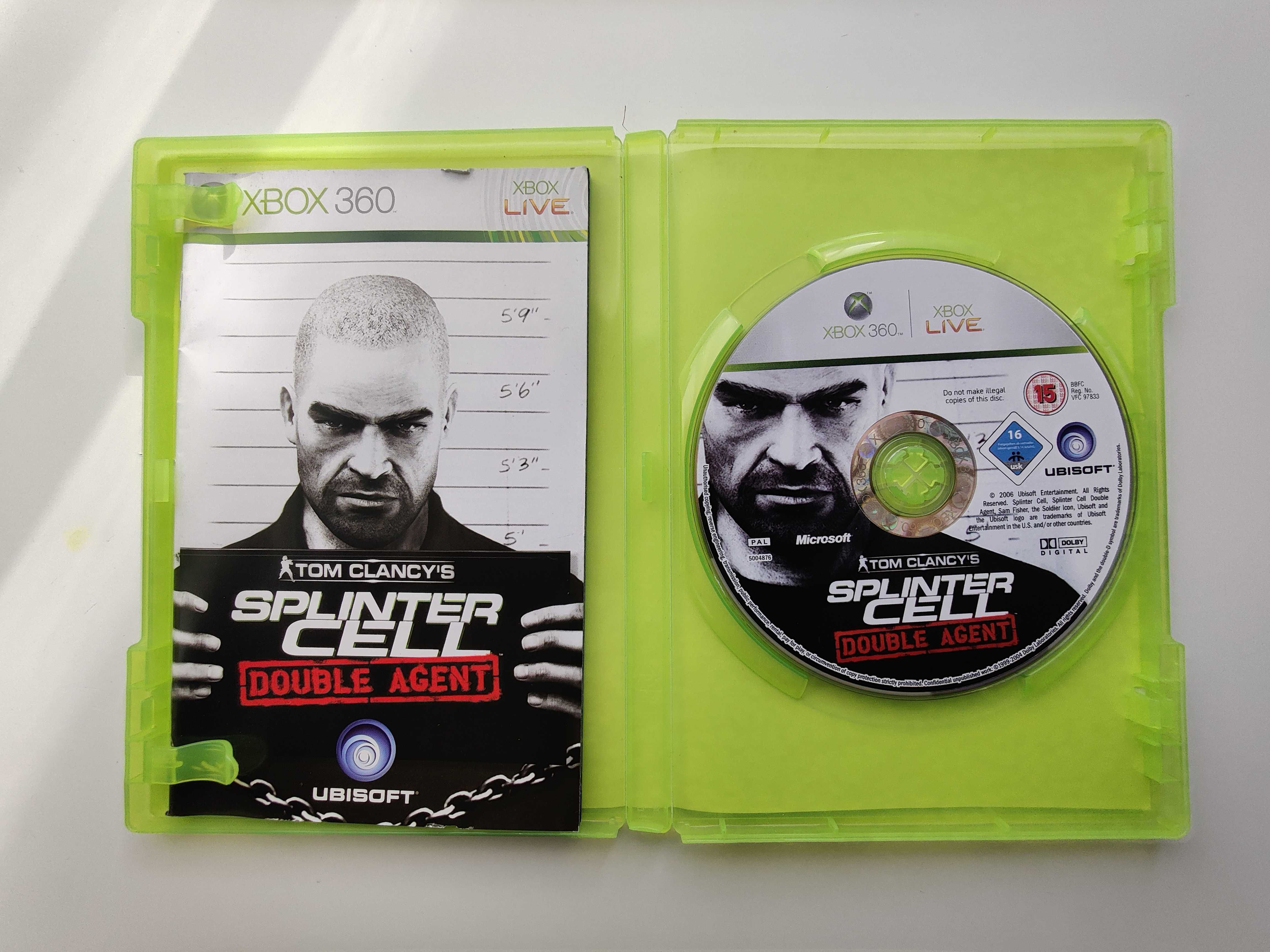 Gra Xbox360 / Xbox 360 - Splinter cell double agent ( Ang )