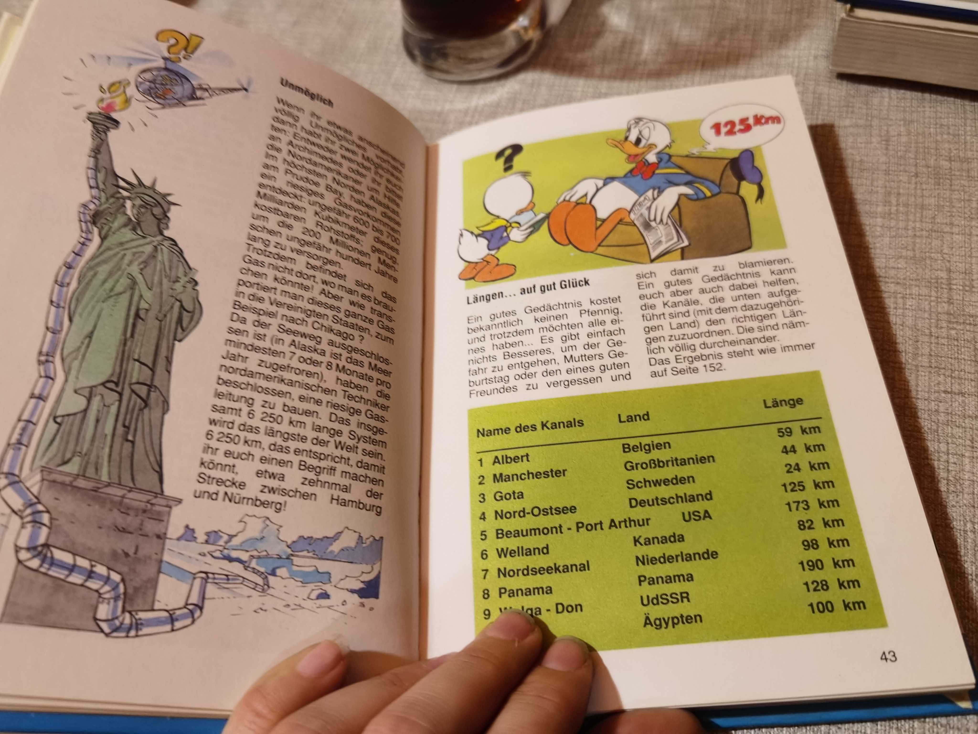 Przewodnik mlodego Skauta po niemiecku Kaczor Donald