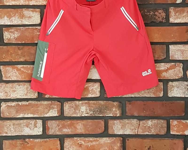 Jack Wolfskin  spodenki trekkingowe Flexshield stretch jak nowe 36 S