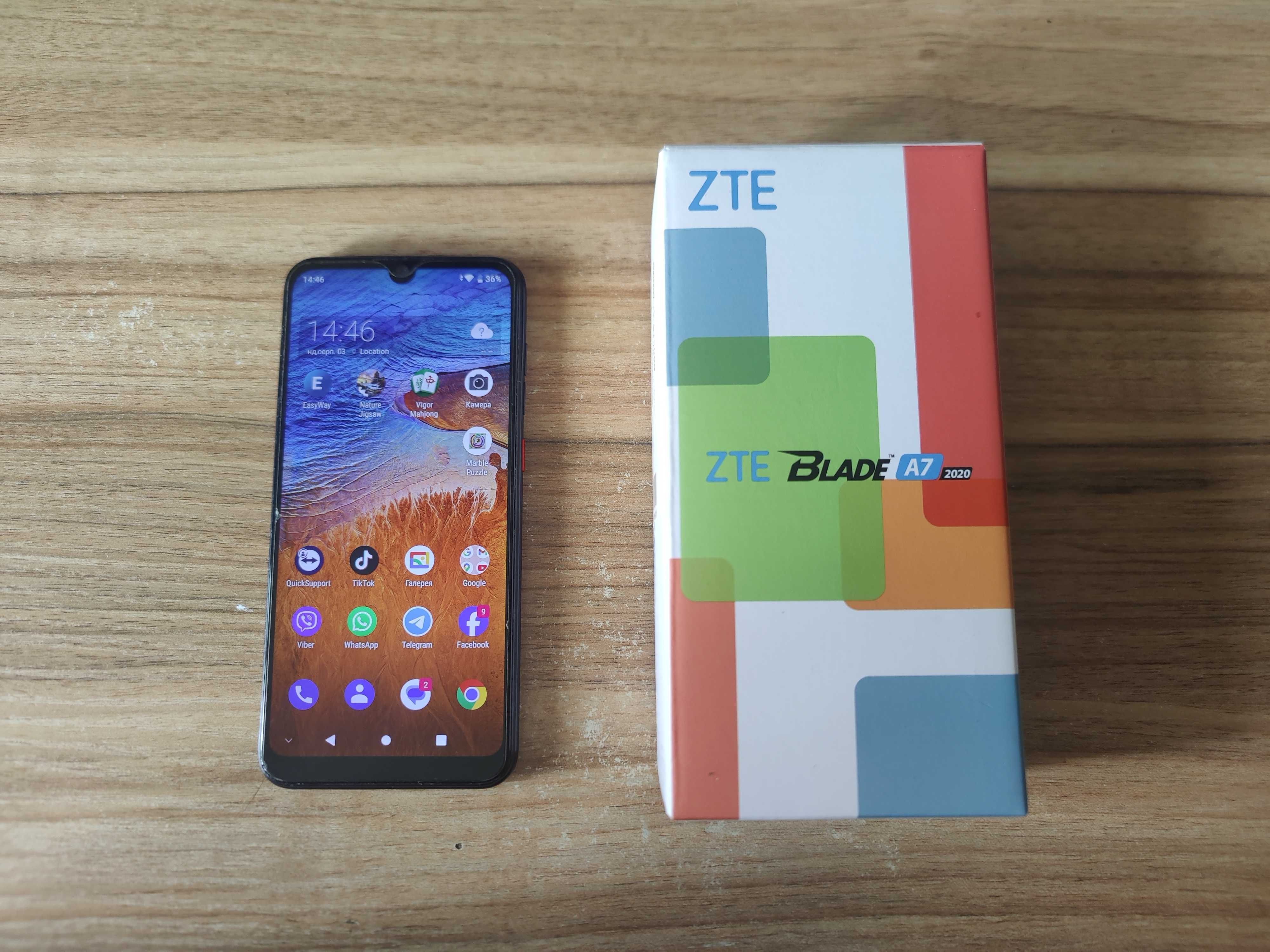 Смартфон ZTE blade a7 2020 2/32gb NFC