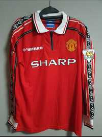 Camisola M Manchester United Beckham 7 98 99