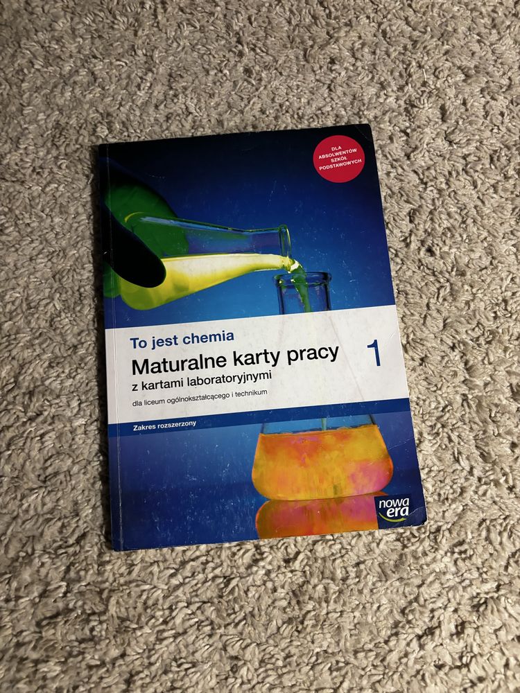 Maturalne karty pracy z chemii 1