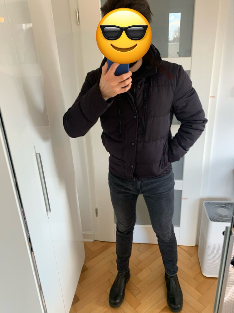 Zimowa Kurtka Zara Man Basic L