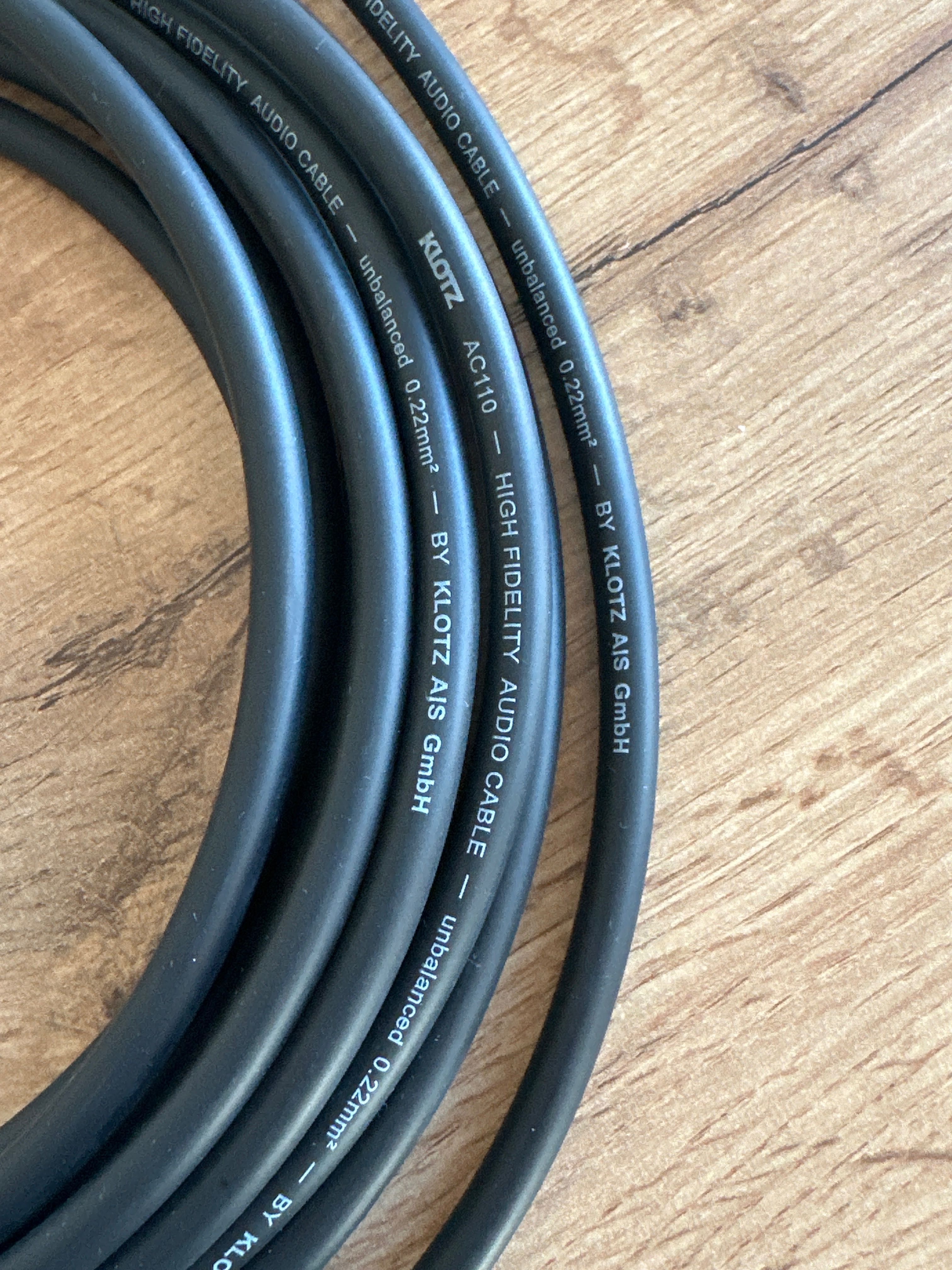 Kabel gitarowy Klotz AC110 - Neutrik 6 metr