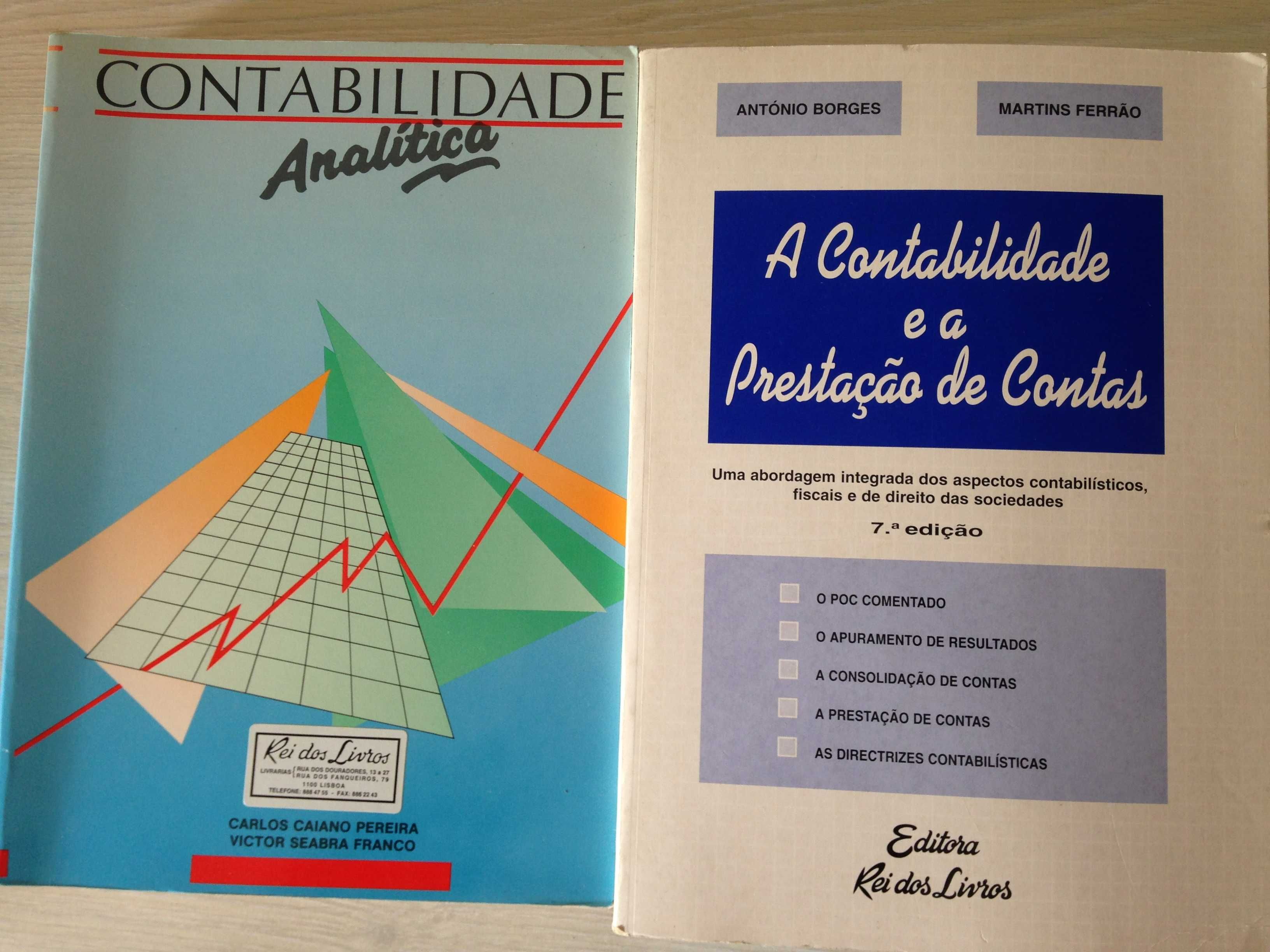 Livros de contabilidade, gestão, economia