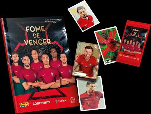 Cromos Continente/Panini "Fome de Vencer" 2022 (ler descrição)