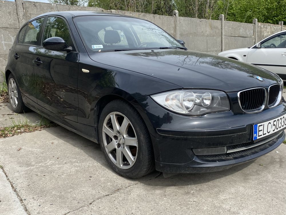 BMW 118d uszkodzony