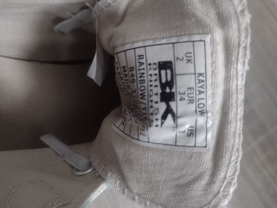 Trampki na koturnie BK British Knights 34 wkładka 20.5