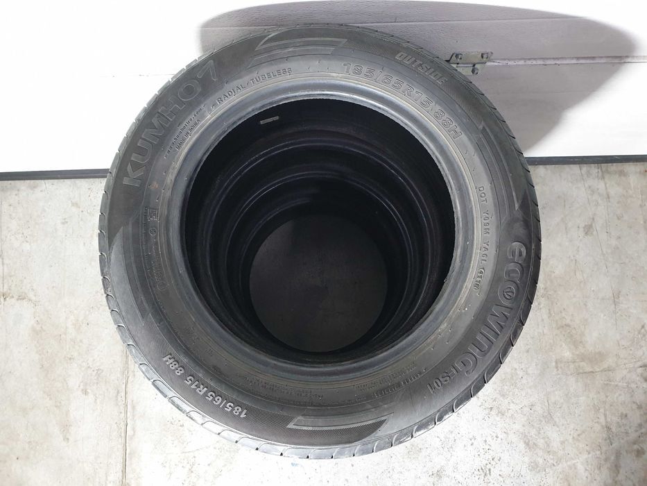 4szt. 185/65/15 88T Kumho Ecowing ES01 5mm 2019r [ 10242 ]