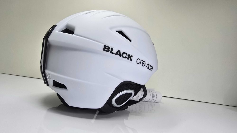 KASK narciarski BLACK CREVICE KITZBUHEL rozmiar S 55-56cm Matt White