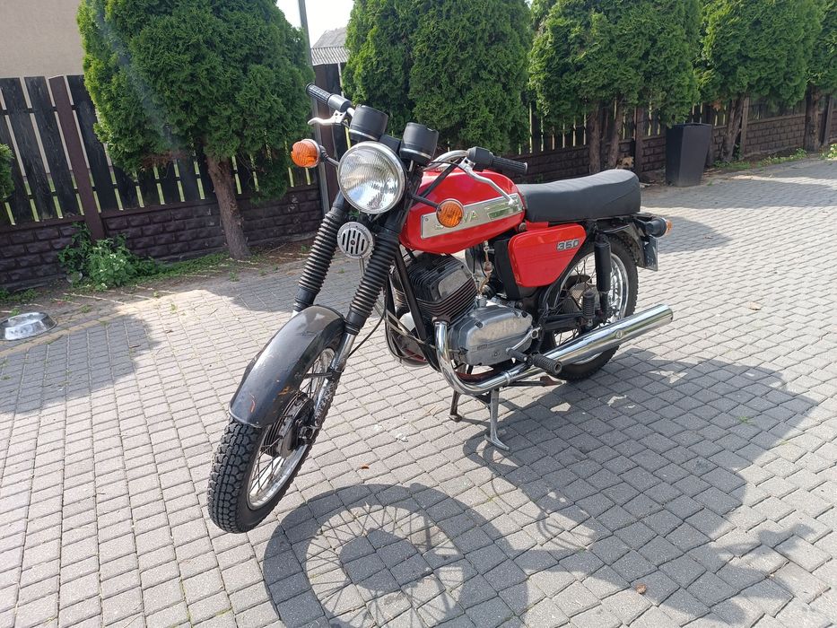 Jawa 350 cz zamiana zamienię motocykl quad cross prl auto bus