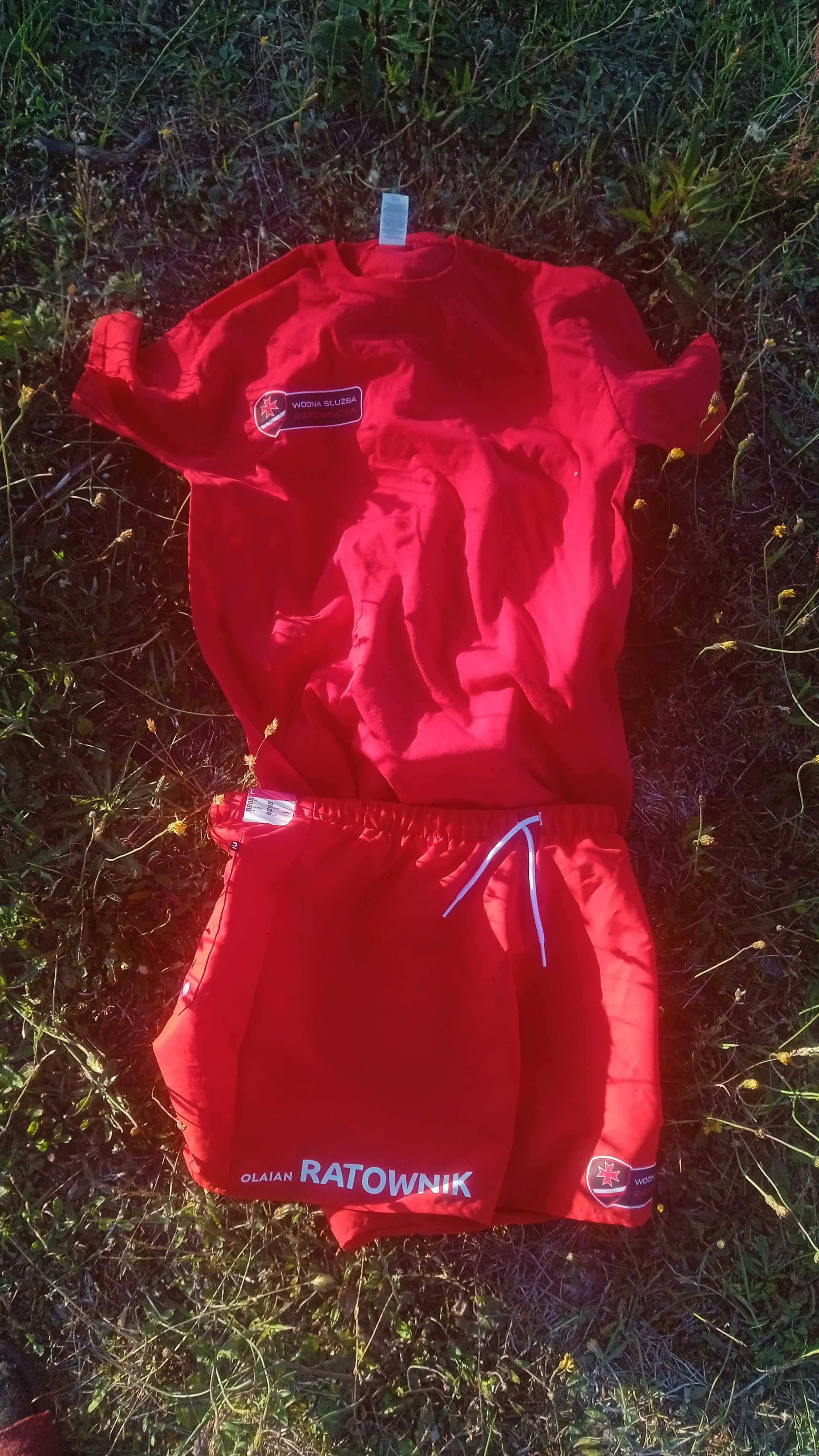 Koszulka spodenki ratownik wodny xl