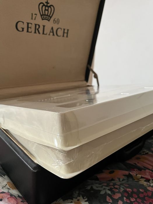 Komplet sztućców Gerlach na 12 osób Flames 68 elementów walizka