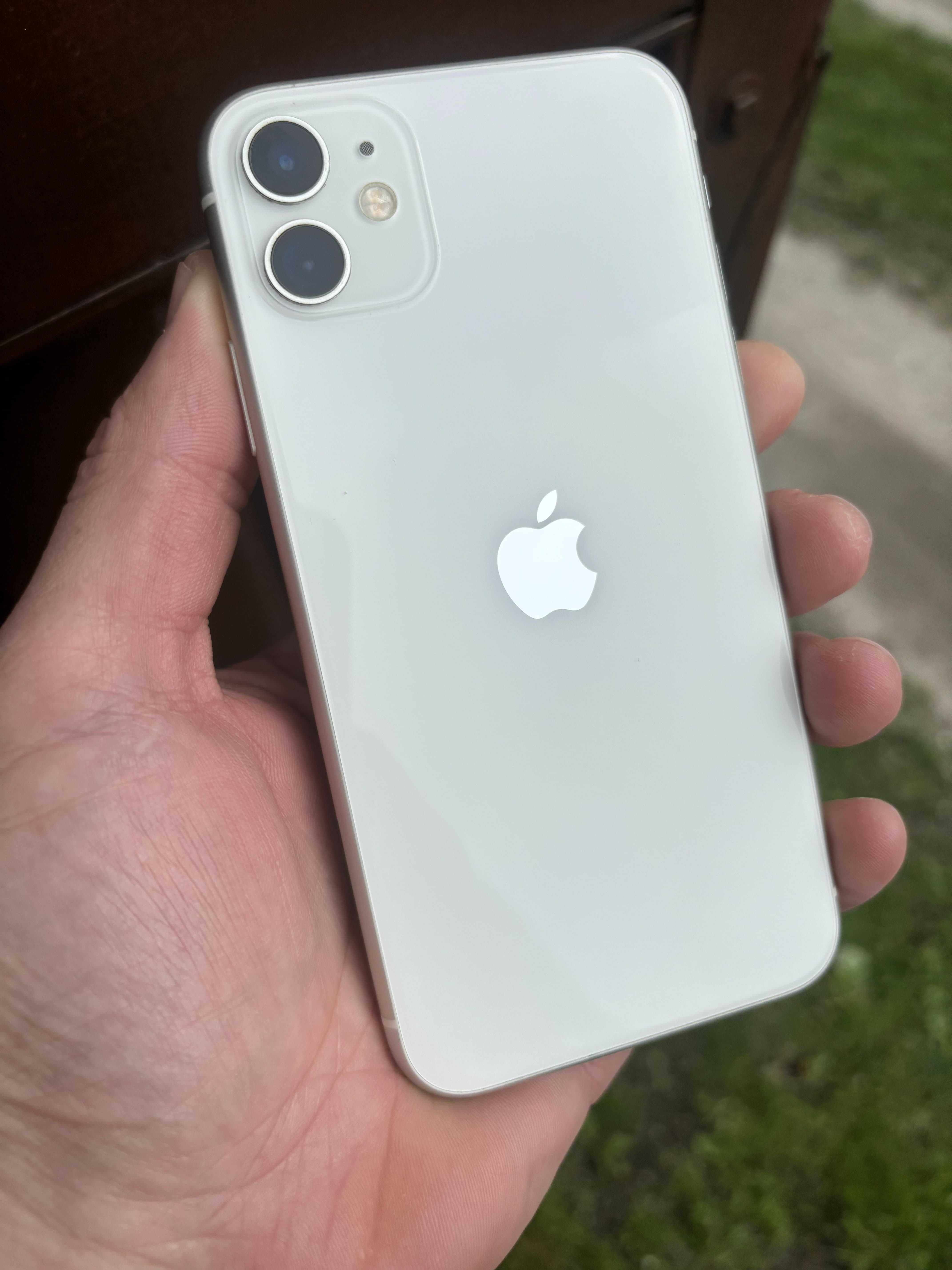 iPhone 11 64GB Neverlock айфон/ICloud чистий +СКЛО+ ЧОХОЛ Батарея 100%