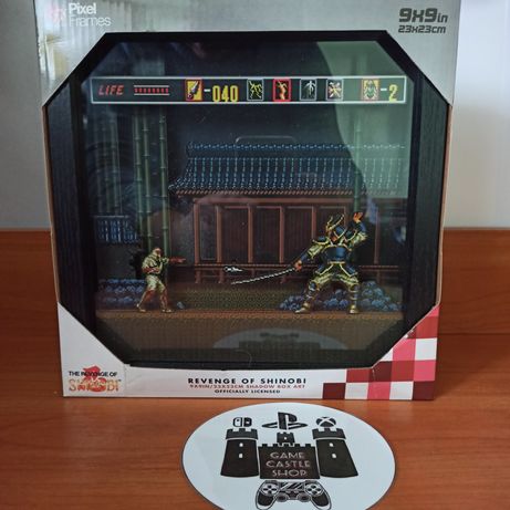 Діорама Pixel Frames The Revenge of Shinobi SEGA Mega Drive/Genesis