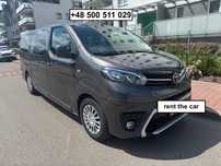 Do wynajęcia 9 osobowy BUS Toyota Proace Verso LONG Business