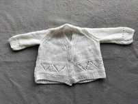 Sweter, sweterek, niemowlę, sweterek dziewczęcy, sweter na drutach