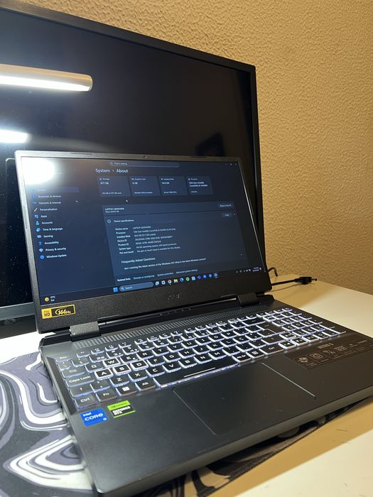 Portatil Gaming Acer Nitro 5 i5-12450H