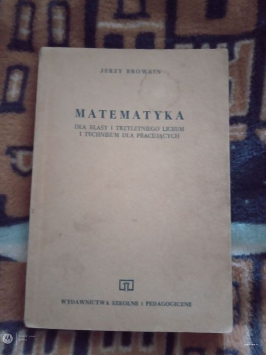 Sprzedam podręcznik do matematyki