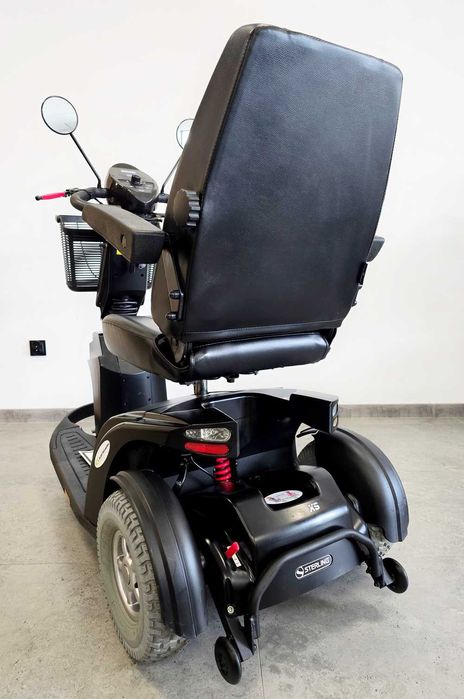 Skuter inwalidzki STERLING XS pedał nożny + gaz ręczny HAMULCE AUTOMAT