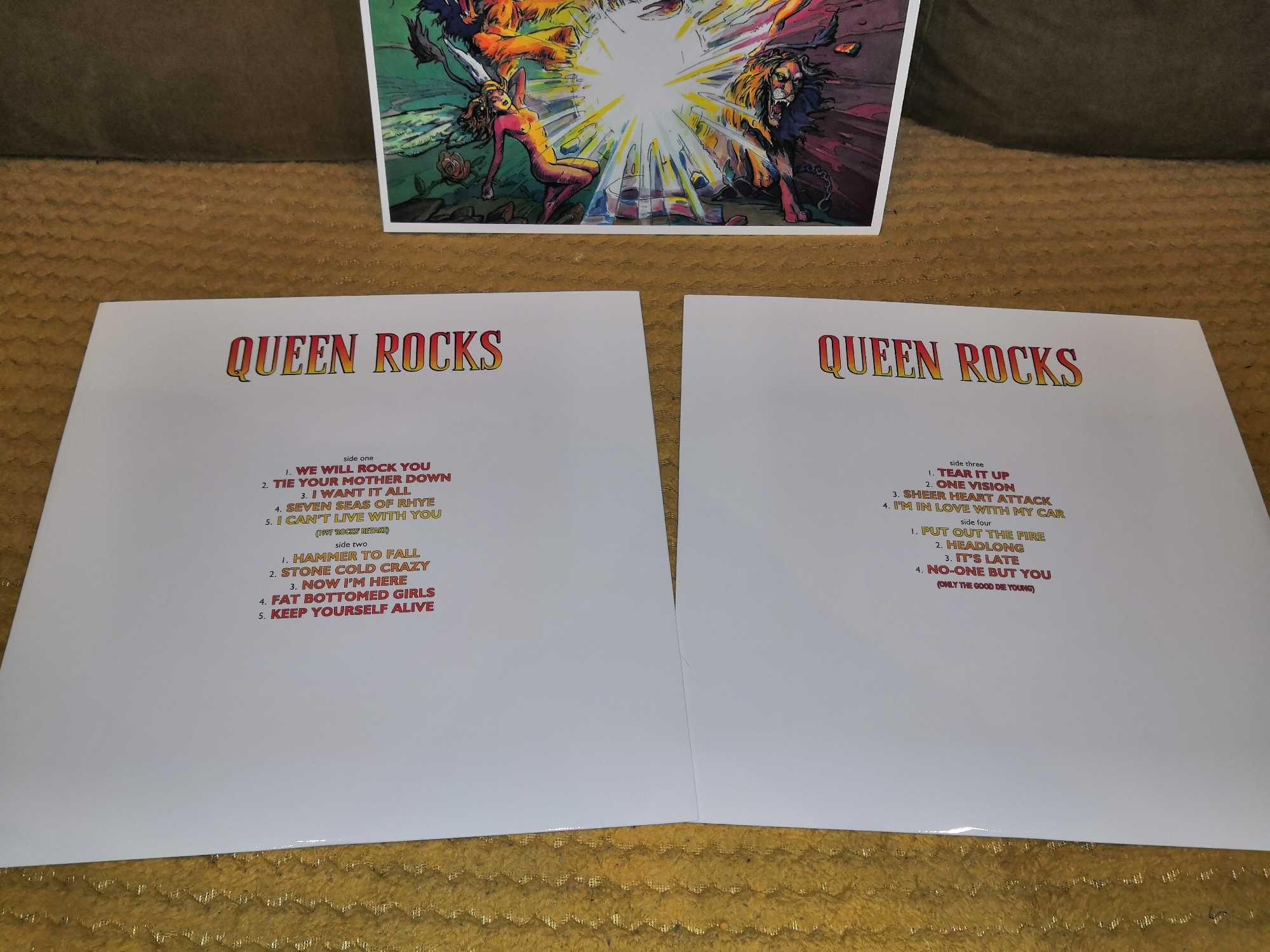 Queen Rocks 2 LP biały winyl We Will Rock You We Are the Champions