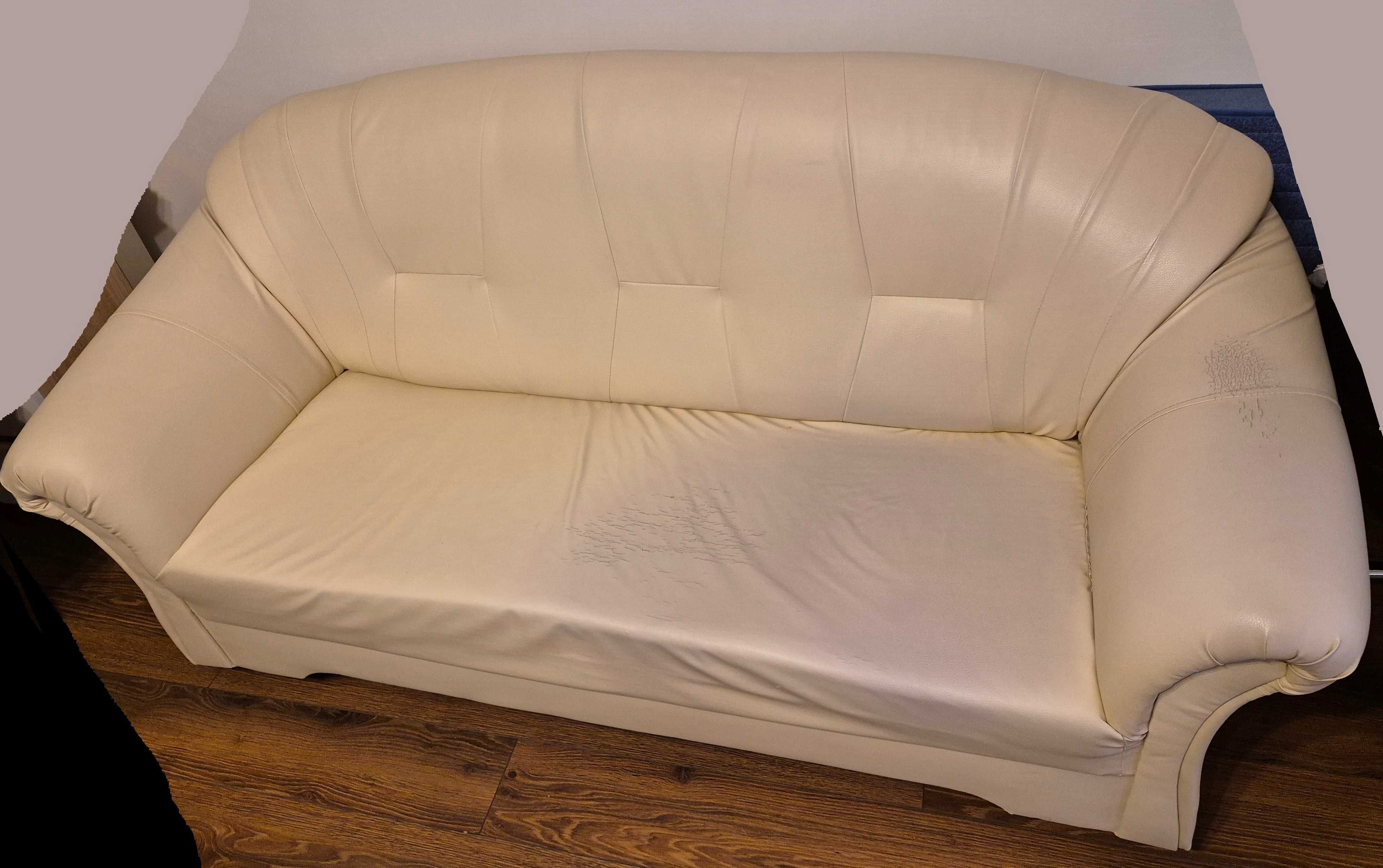 Kanapa Alex 3 do salonu - Sofa 3os. w ekoskórze.
