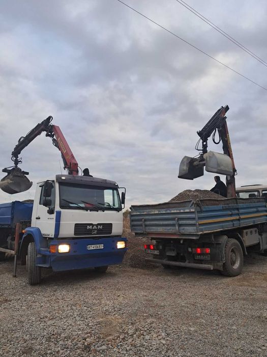 Послуги маніпулятора, вивіз будівельного сміття, доставка сипучих