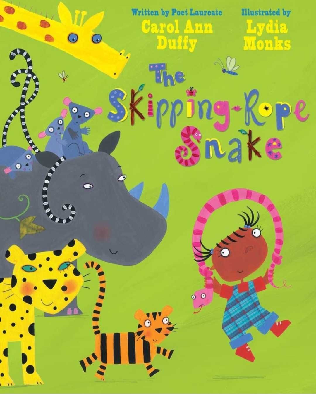 The Skipping - Rope Snake. Carol Ann Duffy. English book for kids.
