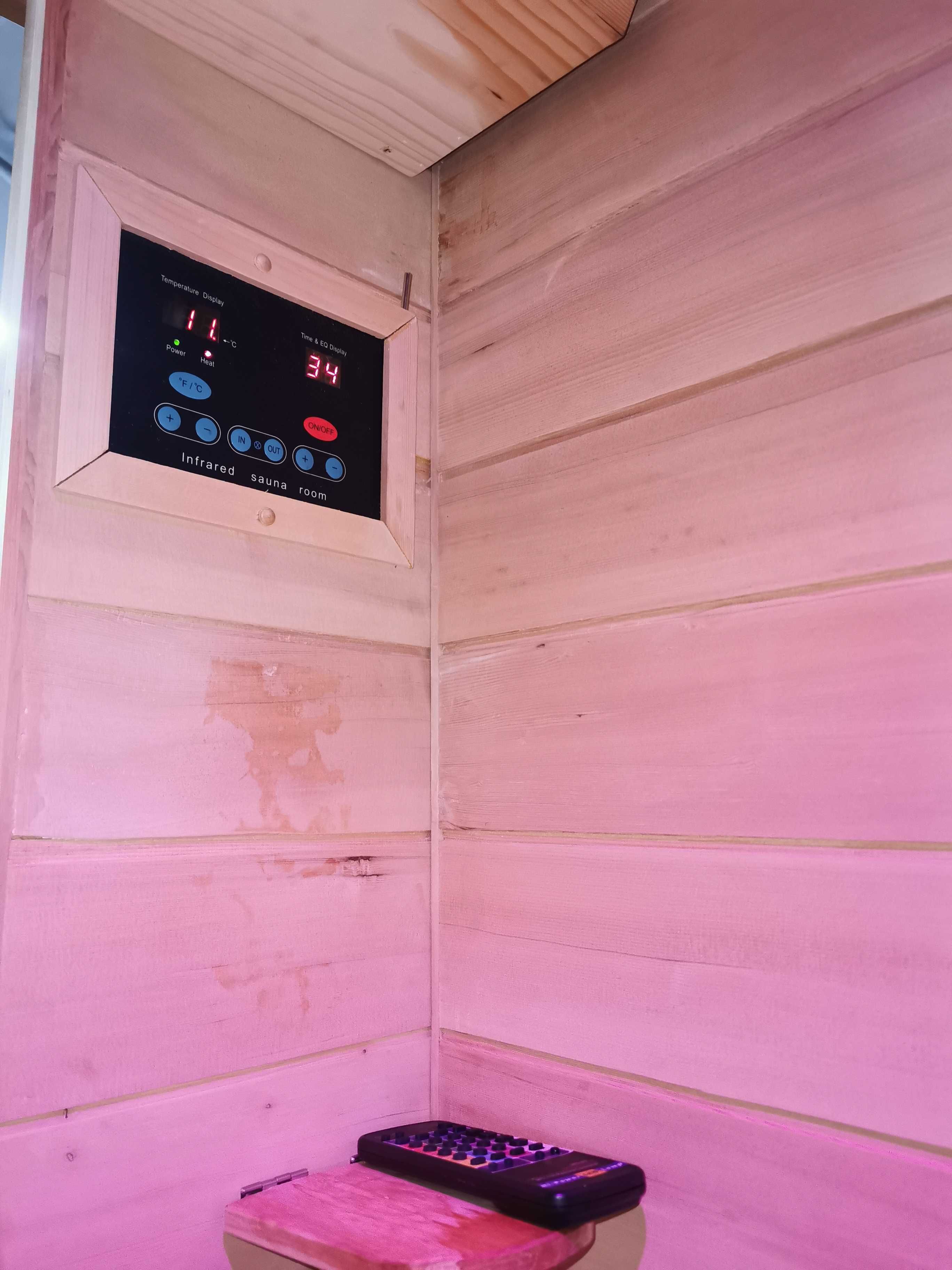 Sauna na podczerwień INFRAROT sucha Infrared 90x90 110x100 120x100 150