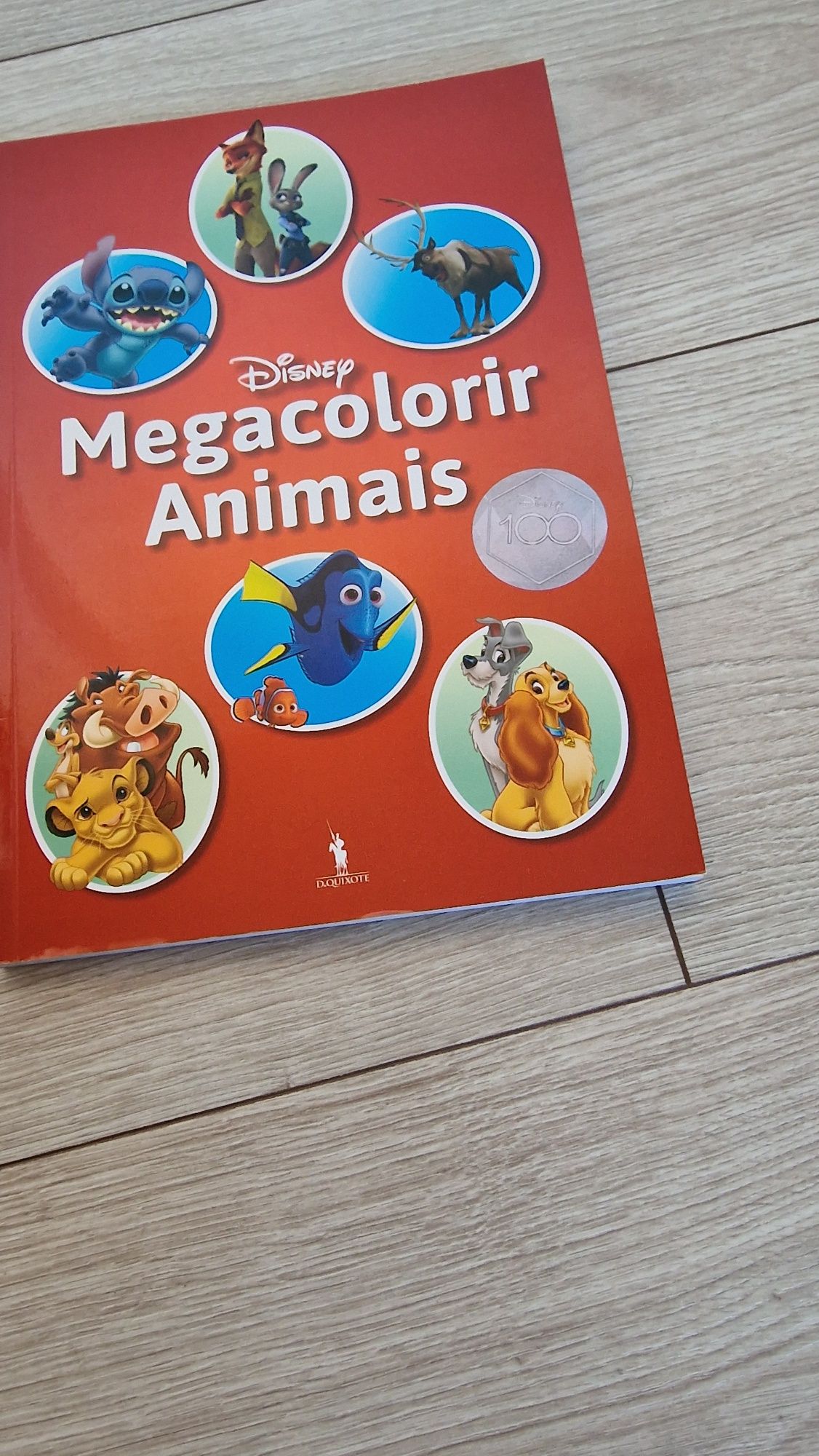 Livro Megacolorir Animais da Disney_NOVO