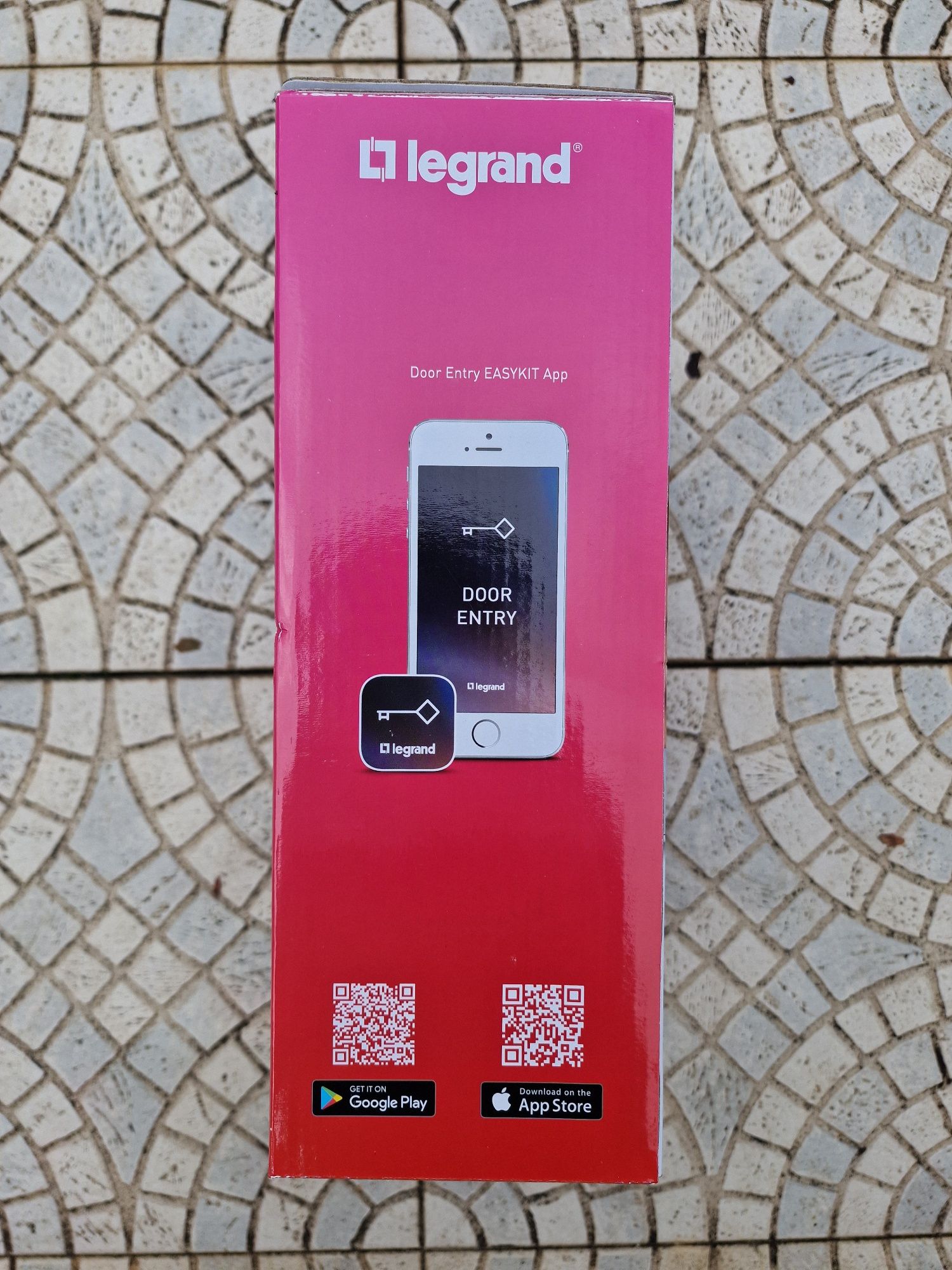NOVO - Legrand Kit Video Porteiro Vigilância Wi-Fi 7" 369430