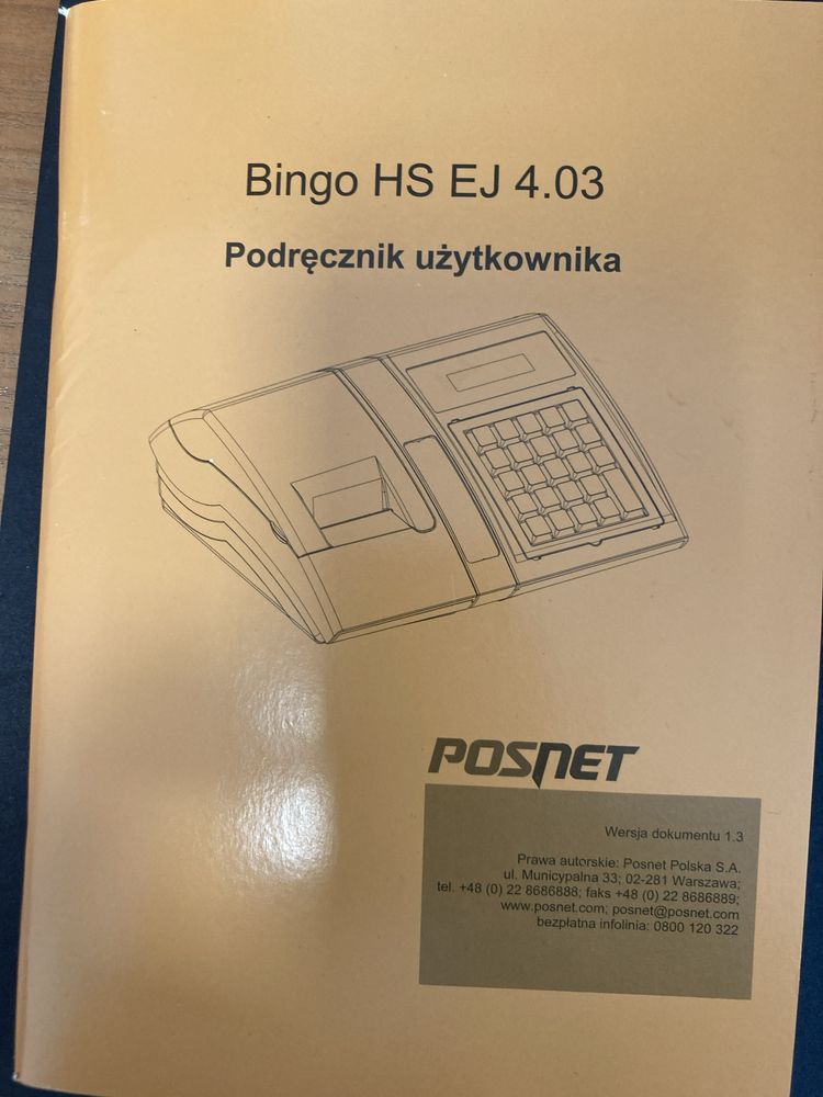 Kasa fiskalna Posnet Bingo