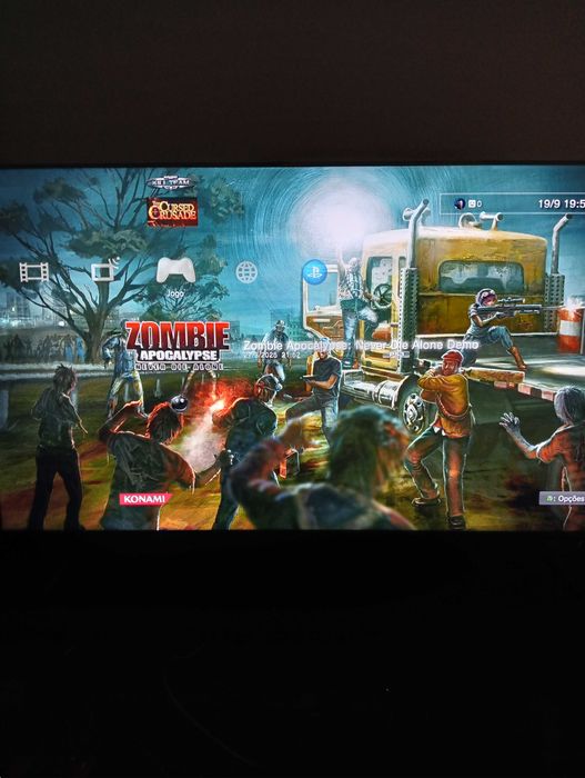 PS3 Desbloqueada com jogos e comandos