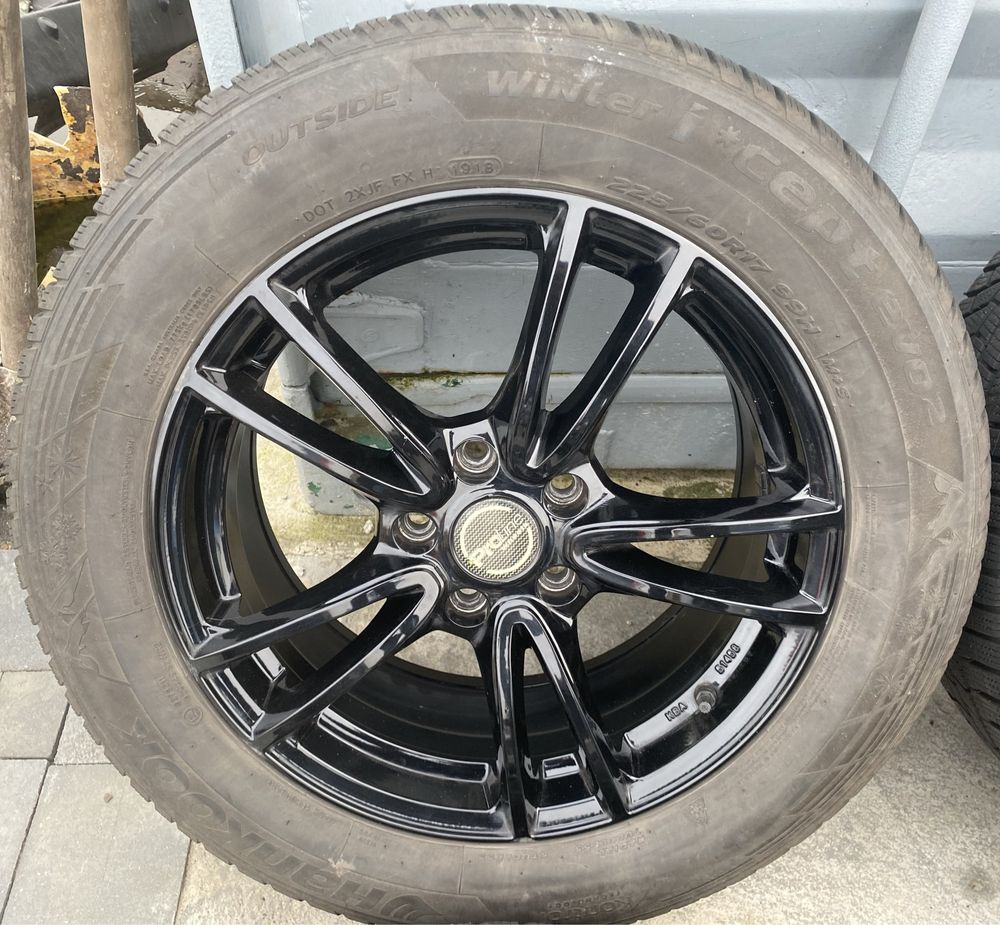 Alufelgi z oponami 225/60 R17 Hyundai Tucson IX35 Kia Sportage 5x114,3