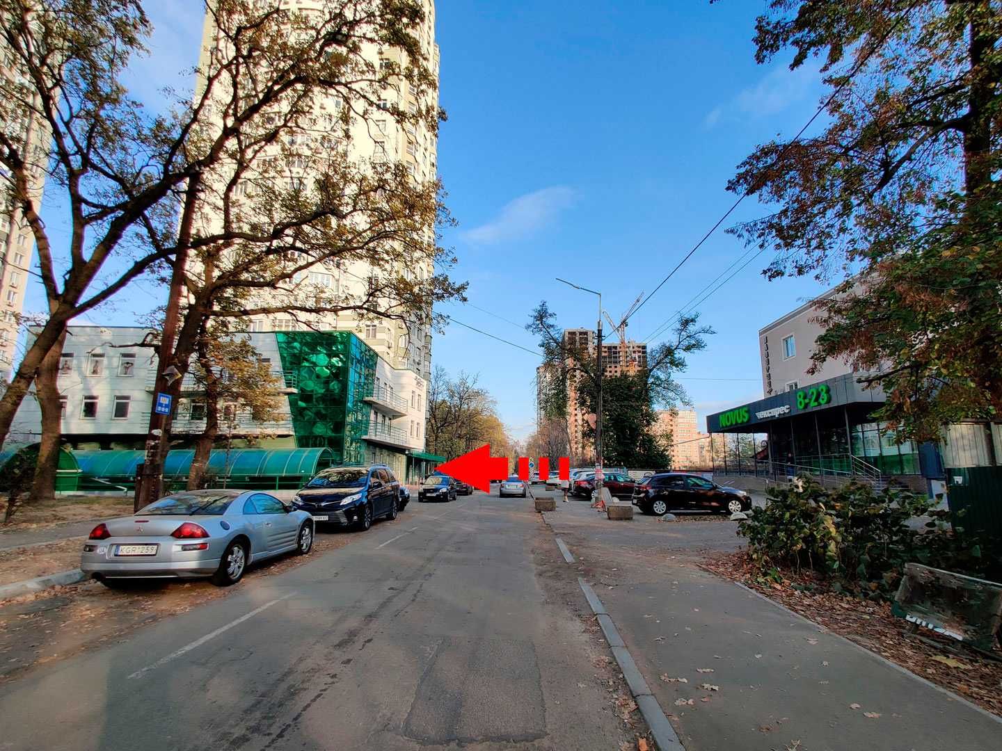 55 м2 фасад БЦ панорамні вікна напроти NOVUS новий ремонт Без комісії%