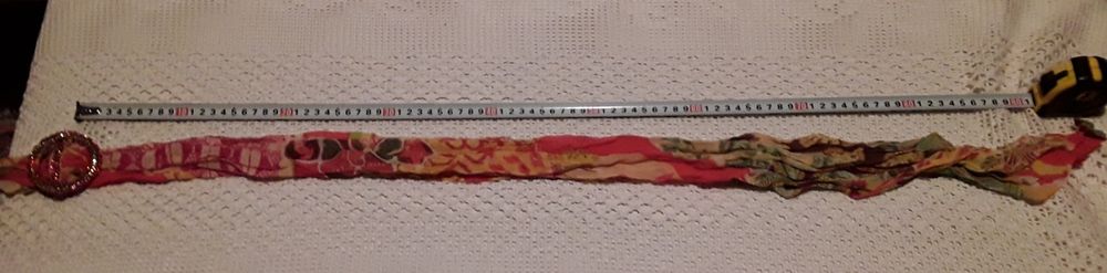 Cinto em tecido para adorno/enfeite