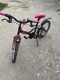 Rower, rowerek B-Twin 20” dla dziecka dziewczynki