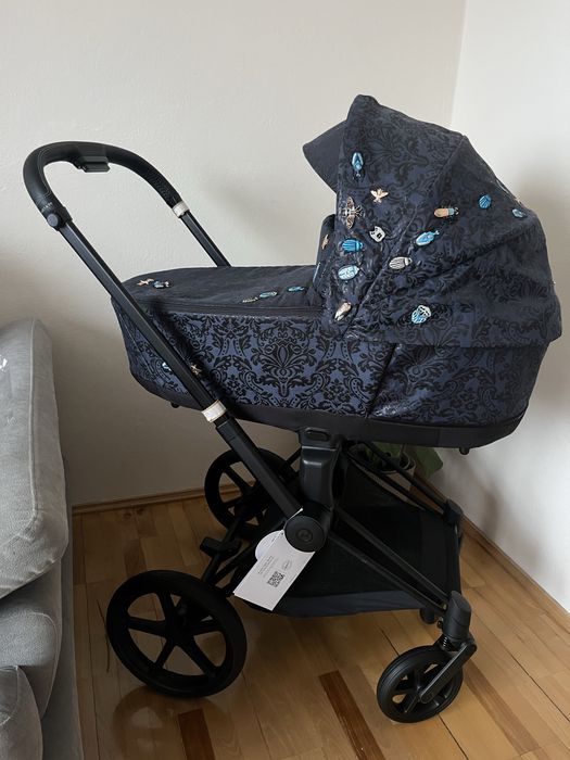 Wózek cybex priam 4.0 black matt jewels of nature