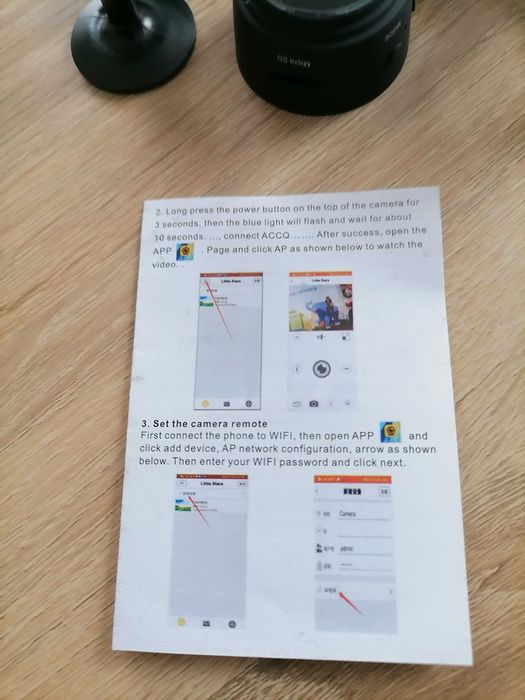 Kamera WiFi do aplikacji