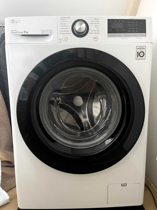 Pralka LG Direct Drive 9 kg – stan bardzo dobry !