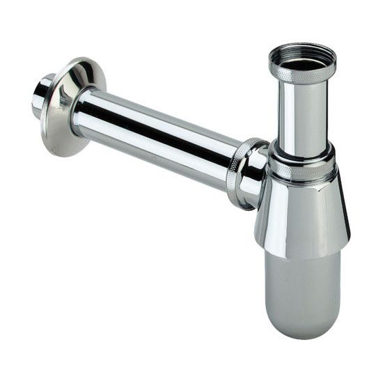 Syfon butelkowy umywalkowy chrom 1 1/4 x 32 mm Viega 100674 - NOWY