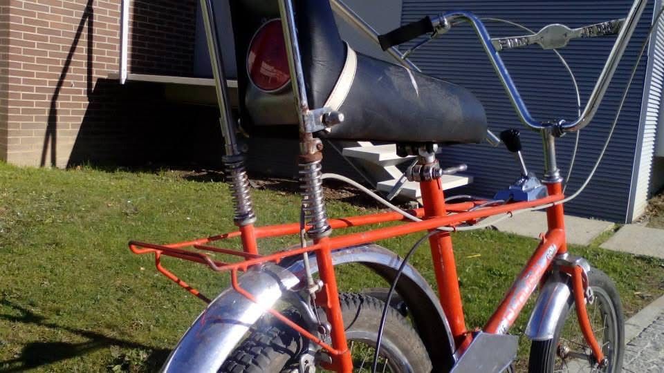 Bicicleta antiga Chopper Ucal Choupal 5 velocidades
